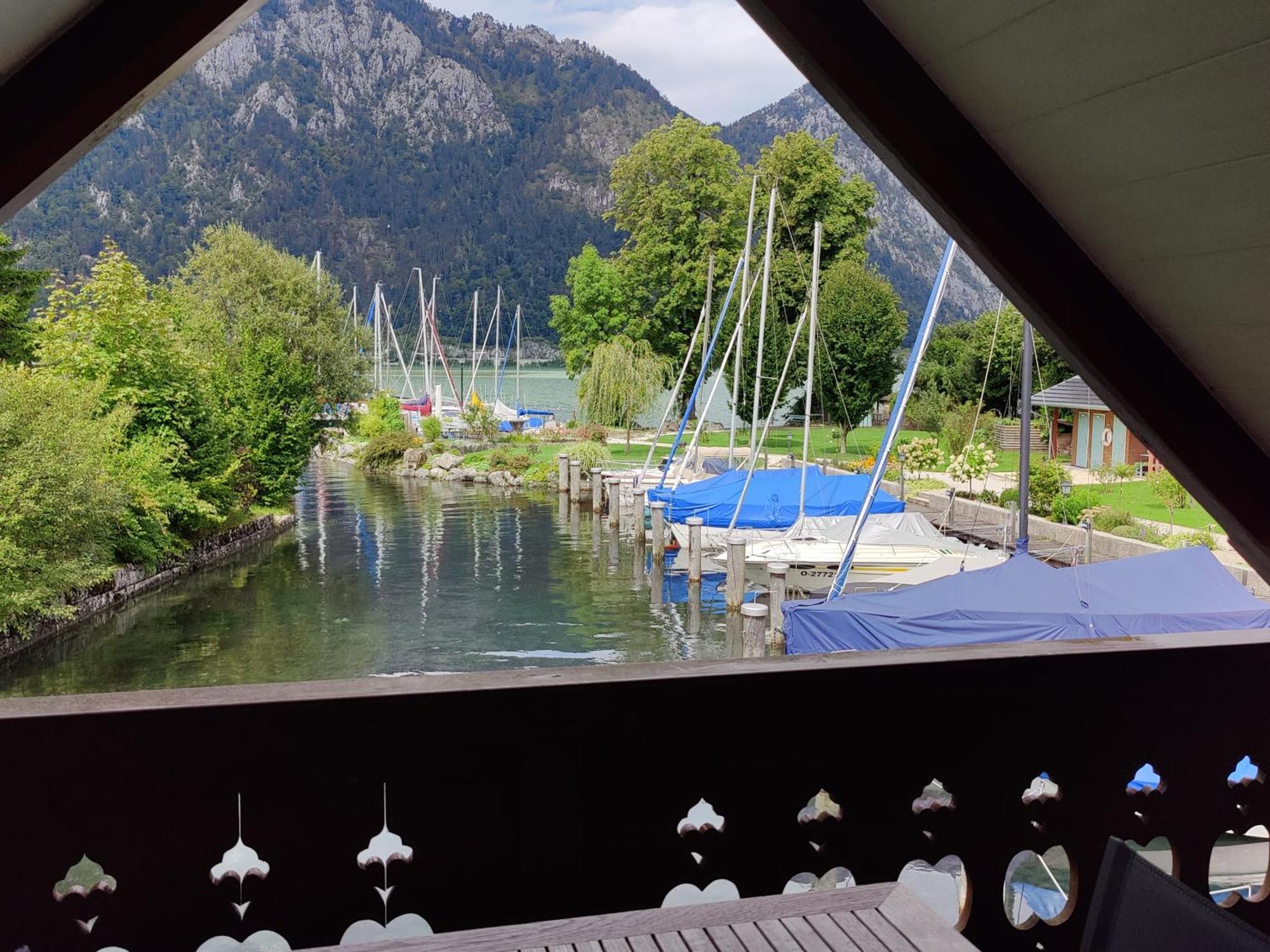 Wohnen Am See Villa Schroetter Direkt Am Traunsee Rindbach Luaran gambar
