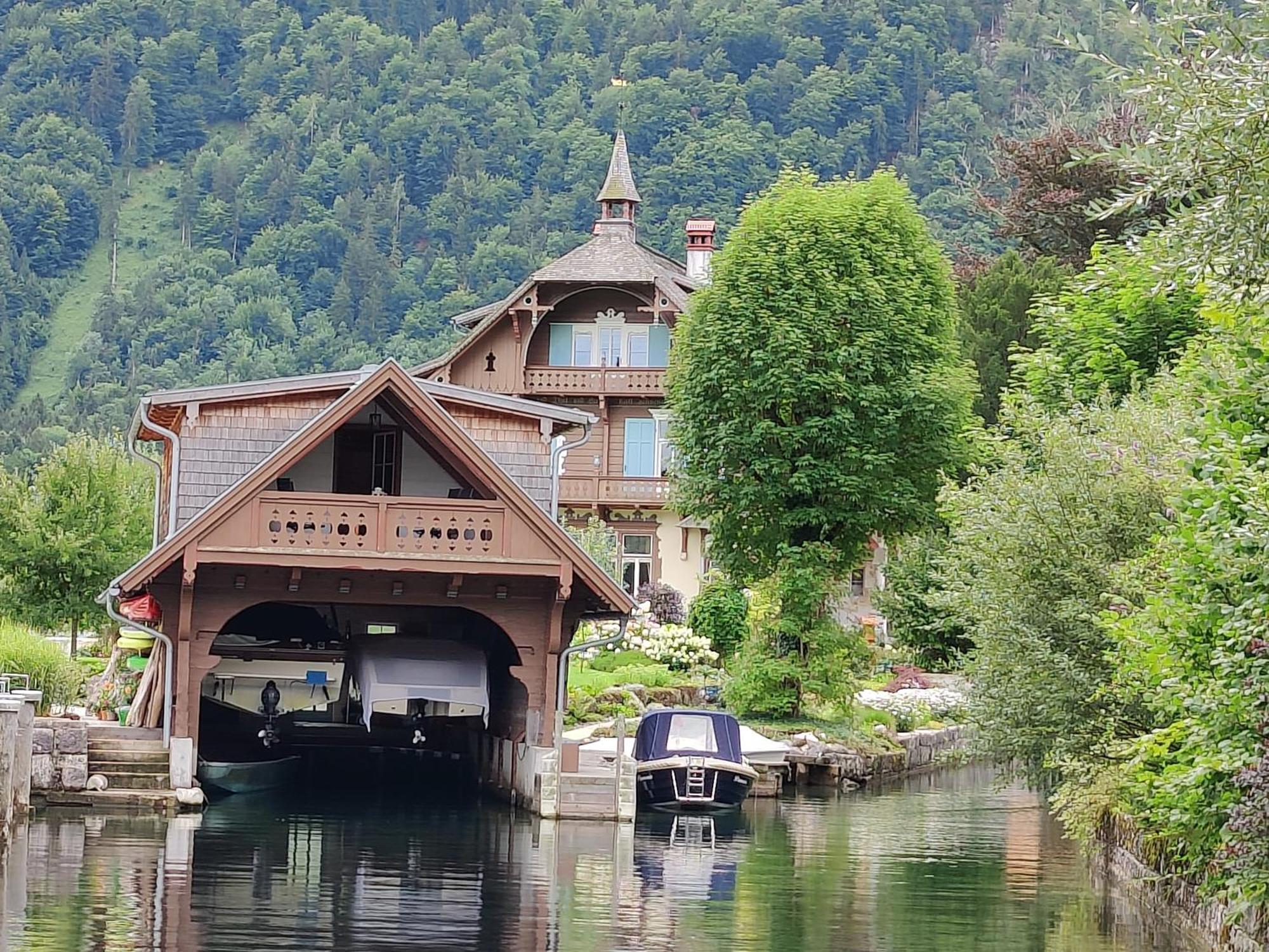 Wohnen Am See Villa Schroetter Direkt Am Traunsee Rindbach Luaran gambar