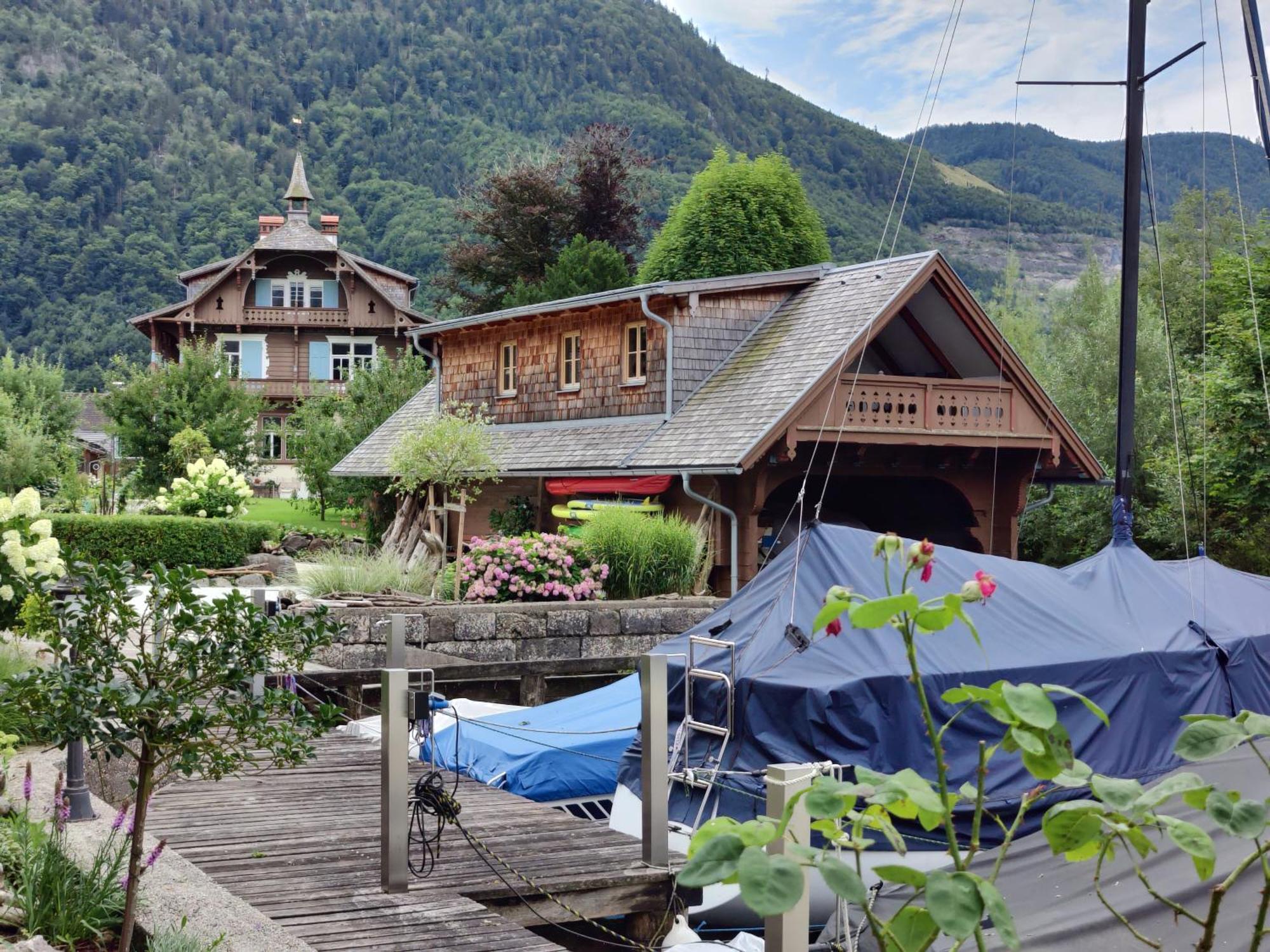 Wohnen Am See Villa Schroetter Direkt Am Traunsee Rindbach Luaran gambar