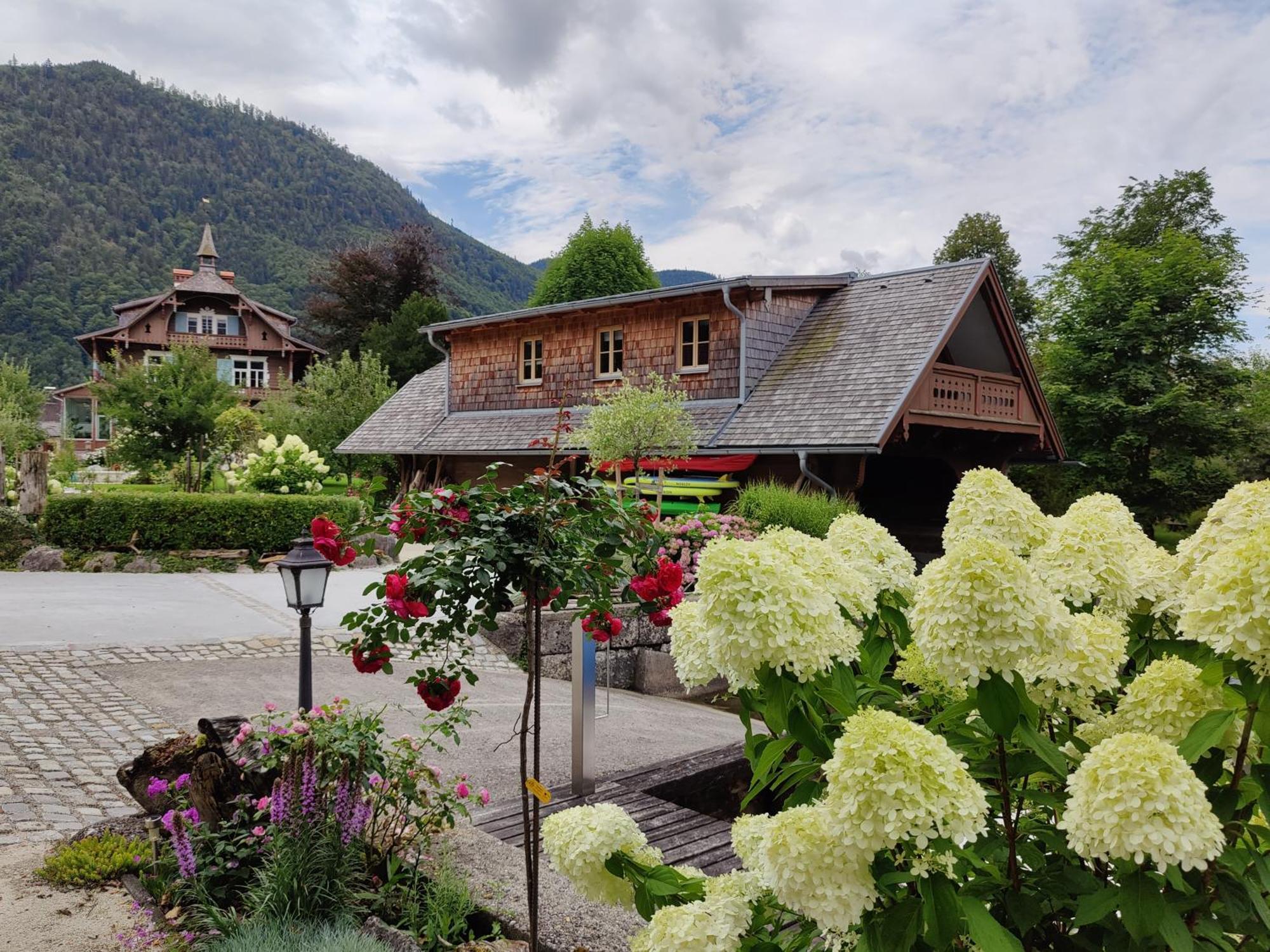 Wohnen Am See Villa Schroetter Direkt Am Traunsee Rindbach Luaran gambar